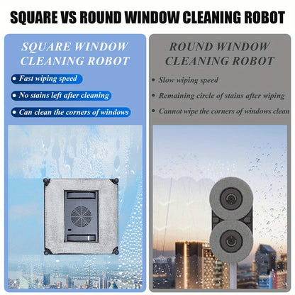 Raamwisser Robot – Raamreiniger – Ramenwasser – Glasreiniger – Automatische Ramenreiniger – Draadloze Afstandsbediening – Edge Sensing Technologie – Noodstroomvoorziening – Wit