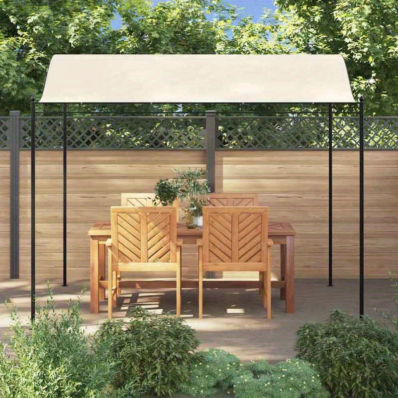 Mixed Color PVC Outdoor Sun Shelter - Durable Lightweight Portable Canopy with Sturdy Frame, Easy Setup for Camping, Picnics, Beach & Backyard - All-Weather UV Protection & Heat Reduction