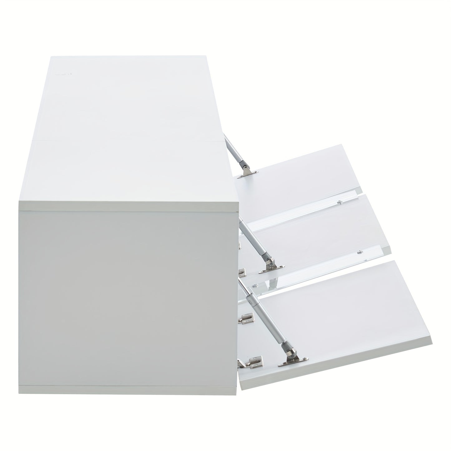 Tv-meubel – Tv-kast – Media-meubel – Entertainmentmeubel – TV-dressoir – Modern Minimalistisch Design – Ruimtebesparend Met 3 Deuren – Eenvoudige Montage – Licht Kleur Variant
