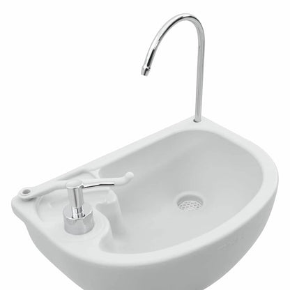 Campingtoilet – Mobiel Toilet – Draagbaar Toilet – Toiletemmer – Camping WC – Inclusief Handwasstation – Compact & Lichtgewicht – Duurzame Waterbestendige Kunststof