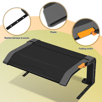 Lawn Mower Garage for Robotic Lawnmowers Folding Robotic Lawnmower Garage with Roof And UV Protection Ideal Against Rain And Hail Dimensions 72X56X36Cm