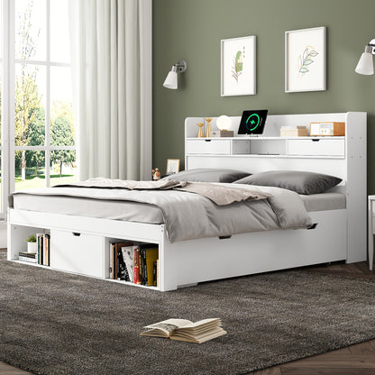 Slaapbank – Twee-zitsbank – Bedbank – Sofa Bed – Tweepersoons Slaapbank – Mosterdgeel – Verstelbare Rugleuning – Ruimtebesparend Ontwerp