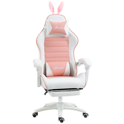 Gamingstoel – Gamestoel – Gaming Chair – Game Stoel – Bureaustoel – Ergonomisch Design – Verstelbare Hoogte en Rugleuning