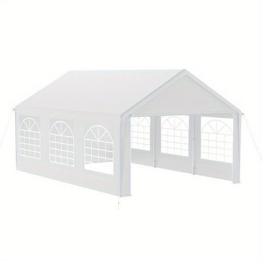 Feesttent – Partytent – Tuinpaviljoen – Paviljoen – Tuintent – Met Afneembare Zijwanden – Waterdicht – 4x6 Meter – Stevig Frame – Zonwerend