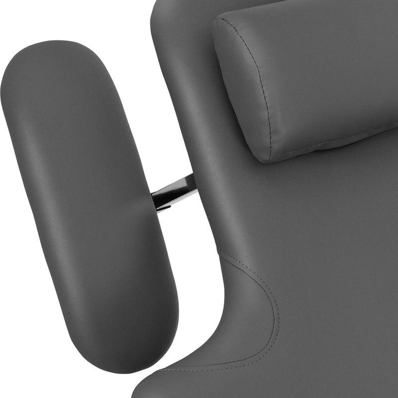 Massagetafel – Massagebank – Behandelbank – Behandeltafel – Massagebed – Elektrisch – 3 Motoren – Max. Draagvermogen 250 kg – In hoogte verstelbaar – Grijs