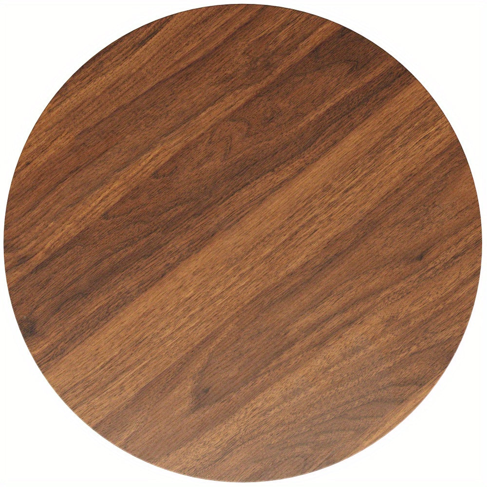 Ronde Eettafel – Keukentafel – Koffietafel – Eetkamertafel – Tafeltje – 80x80x76 cm – Metalen Poten – Modern Design – Geschikt Voor 4 Personen