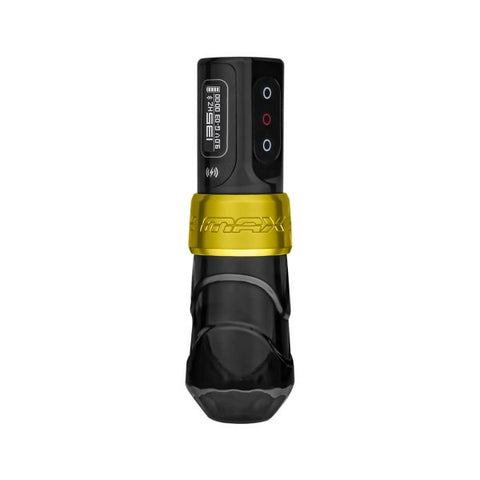 Flux Max - Tattoo Machine - Tattoo pen - Tattoo Set - Complete set voor beginners & gevorderden - Tattoo Machine Pen - 12V - Slag 4mm - 2400mAh - Gouden