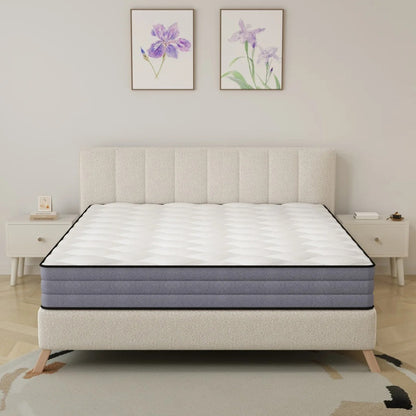 Matras – Pocketveringmatras – Tweepersoonsmatras – Eenpersoonsmatras – Veermatras – 90x200 cm – H3 Stevig – 20 cm Dik