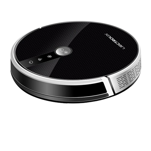 Robotstofzuiger en dweil - AI-kaartnavigatie - Smart Partition - WiFi-app - 6000Pa zuigkracht - Droog en nat dweilen - Desinfectie - Zwart