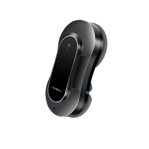 LIECTROUX - Robot raamreiniger - Raamreiniger - 2-weg waterspray - Ultra dun - Robot raamreiniger - Elektrische glasreiniger - Droge en natte dweil - BLDC - Zwart