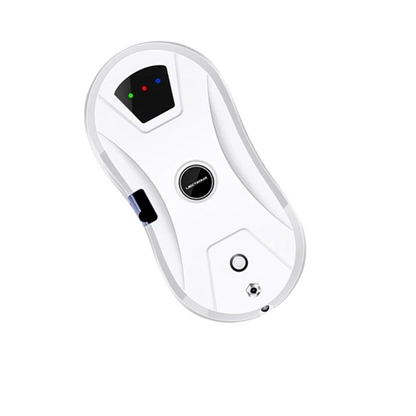 LIECTROUX - Robot window cleaner - Water mist - Ultra-thin - Robot vacuum cleaner - Glass squeegee - Dry &amp; Wet mopping - AI Route - White