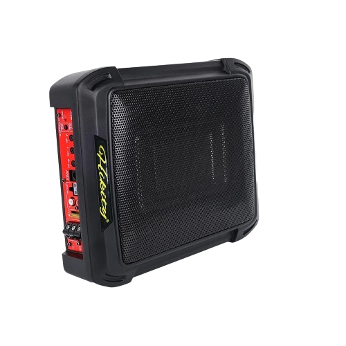 Podofo - Auto Subwoofer Audio -1000W - Auto Auto Versterker Subwoofer - Voertuig Audio - Hoog Vermogen - Pure Lage Muziek Auto Luidsprekers - Onder Stoel Subwoofer - 34.5x26x8CM - Zwart