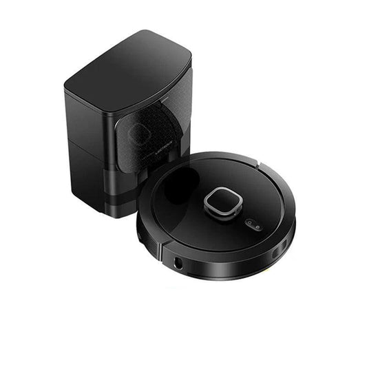 Robotstofzuiger en dweil - Reiniger & dweilcombo - Zelf leegmakend - Laser Lidar Navigate - Multi-floor Map - 6,5 KPa - Carpet Boost - 180 min. gebruik - Zwart - QUORE