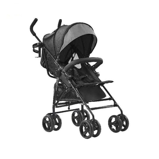 Vevor - Kinderwagen - Kinderwagen - Opvouwbare Trolley voor Baby's - Lichtgewicht - Gemakkelijk Opvouwbaar - Meerdere Posities - Donkergrijs