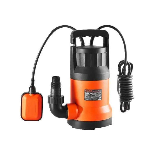 - Utility Pomp - Dompelpomp - 1PK - 700W - 4000GPH - voor het afvoeren van water - IPX8 - Oranje