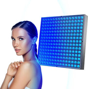 Zonnehemel - Gelaatsbruiner - Zonnebank - Gezichtsbruiner - 45W - Face&Body Tanner - Solariumlamp voor Thuis - met 225PCS Blauw Licht - Koude Laser-LED