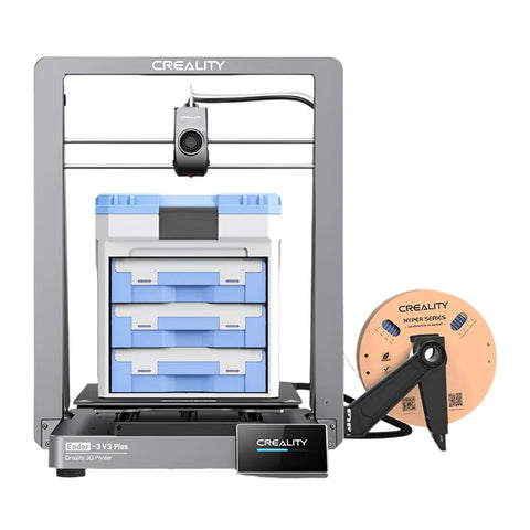 Creality - 3D Printer - 3D Printer Bouwpakket - 350W - 220V - 600mm/s - 300x300x300mm - FDM -  Afdruksnelheid ≤600mm/s - Zwart