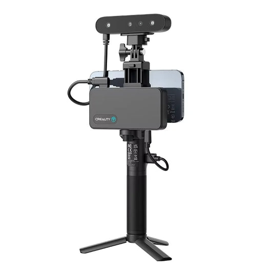 Creality - 3D Scanner - CR-Scan - Anti-shake Technologie - Compact en Draagbaar - Multi Compatibel - 3S Scanner voor 3D Printer - Handheld - WiFi6 - 0.1mm Nauwkeurigheid 24-bits - Zwart - QUORE