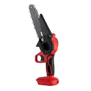 Gisam - Mini Kettingzaag - Elektrisch Handkettingzaag - Snoeizaag - Takkenzaag - Handzaag - Boomzaag - 1600rpm - 20V - 60HZ - Rood