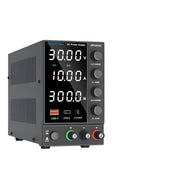Wanptek - Power supply - Inverter - Adjustable voltage regulator 30V - 10 - 300W - White display - For telephone repair - Regulated lab table - DC power supplies - Black