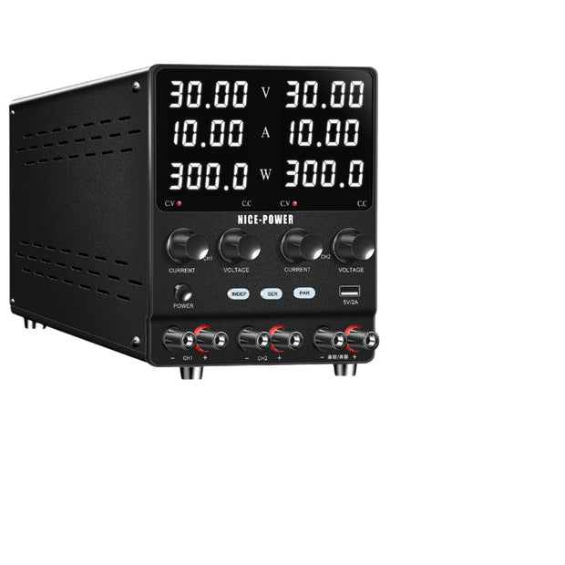 Nice-Power - Power supply - Inverter - Adjustable voltage regulator - DC power supply - 60V - 5A-Dual - 120V - Black
