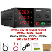 Kuaiqu - Power supply - Inverter - Adjustable voltage regulator - DC power supply - 60V - 20A - 1200W - Black