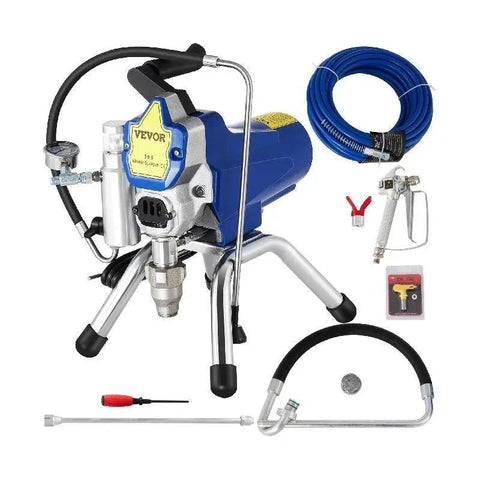 Airbrush - Airbrush Kit - Professionele Airbrush - 2000W - 3000PSI - 2,5L/Minuut - Hogedrukpistool - voor Kunstschilderen Craft Cake Spuiten - Blauw