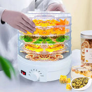 Food Dehydrator - Drying Oven - Fruit Dryer - 5 Trays - 220V - Meat Dehydrated - Drying Machine - Transparent