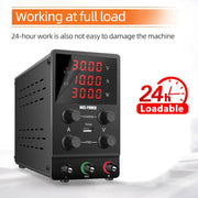 Nice-Power - Power supply - Lab power supply - Inverter - Adjustable voltage regulator - Adjustable power supply - Function generator - Regulated lab power supply - Adjustable - 30V - 10A - 220V - Regulator Stabilizer Table source - Black