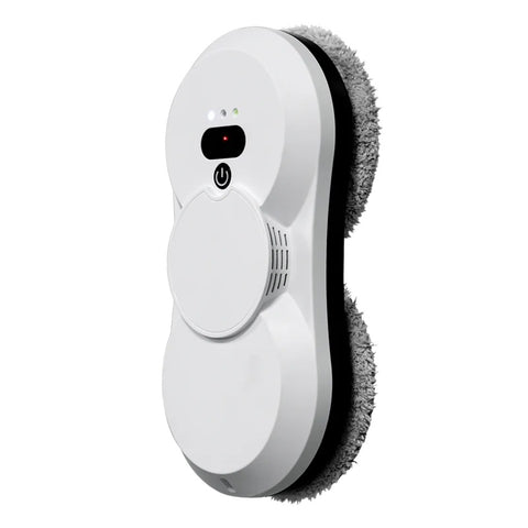 PuRuiKai - Robot raamreiniger - Waternevel - Ultradun - Robot stofzuiger - Glaswisser - Droog & Nat dweilen - AI Route - Wit