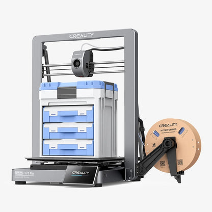 Creality - 3D Printer - 3D Printer Bouwpakket - 350W - 220V - 600mm/s - 300x300x300mm - FDM -  Afdruksnelheid ≤600mm/s - Zwart - QUORE