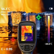 Thermal Imaging Camera - Thermal Imaging Camera - Thermal Imaging Cameras - Resolution 256x192 - 20Hz - 40mk - 2.8-inch screen - Blue