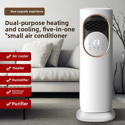 Compacte Aircooler – Luchtkoeler – Airconditioner – Koeler – Verdamper – Waterverneveling – Verwarmingsfunctie