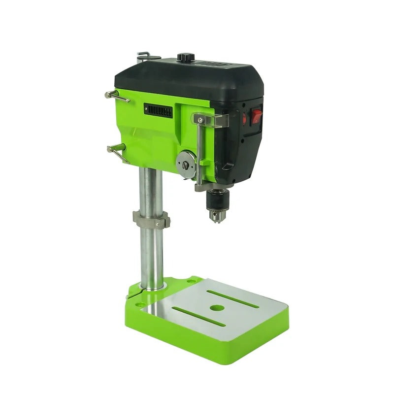 BG-5168E - Tafelboormachine - Variabele Snelheid - Dieptestop - Kolomboormachine - Werktafel - kantelbaar - Tafelkolomboormachine - 680W - 60Hz - Groente - QUORE