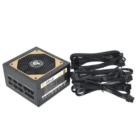 Julongfengbao - Voeding - Interne voeding - 24Pin - Game Fonte - 850W - MAX 1000W - Volledig modulair - ATX - Gamer-voeding - Actieve PFC - Zwart