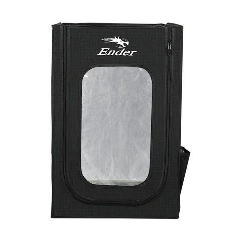 Creality - Behuizing voor 3D-printer - Goed isolerend effect - Brandvertragend - Eenvoudig te installeren - 480x600x720mm - Voor Ender-serie - Zwart