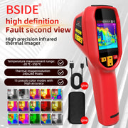 Thermal Imaging Camera - Thermal Camera - Thermal Imaging Cameras - 240×240 Resolution - For Circuit PCB Repair Pipeline Detection Medical - Red
