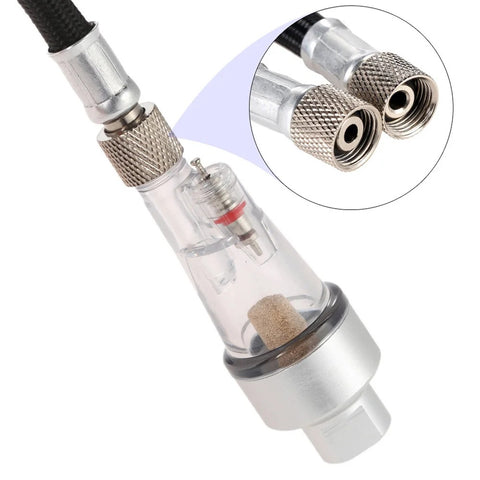 Airbrush - Airbrush Kit - Professionele Airbrush - Airbrush Luchtcompressor Kit - Hogedrukpistool - voor Kunst Schilderen Craft Cake Spuiten - Zwart