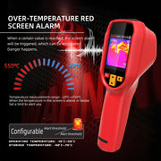 Thermal Imaging Camera - Thermal Camera - Thermal Imaging Cameras - 240×240 Resolution - For Circuit PCB Repair Pipeline Detection Medical - Red
