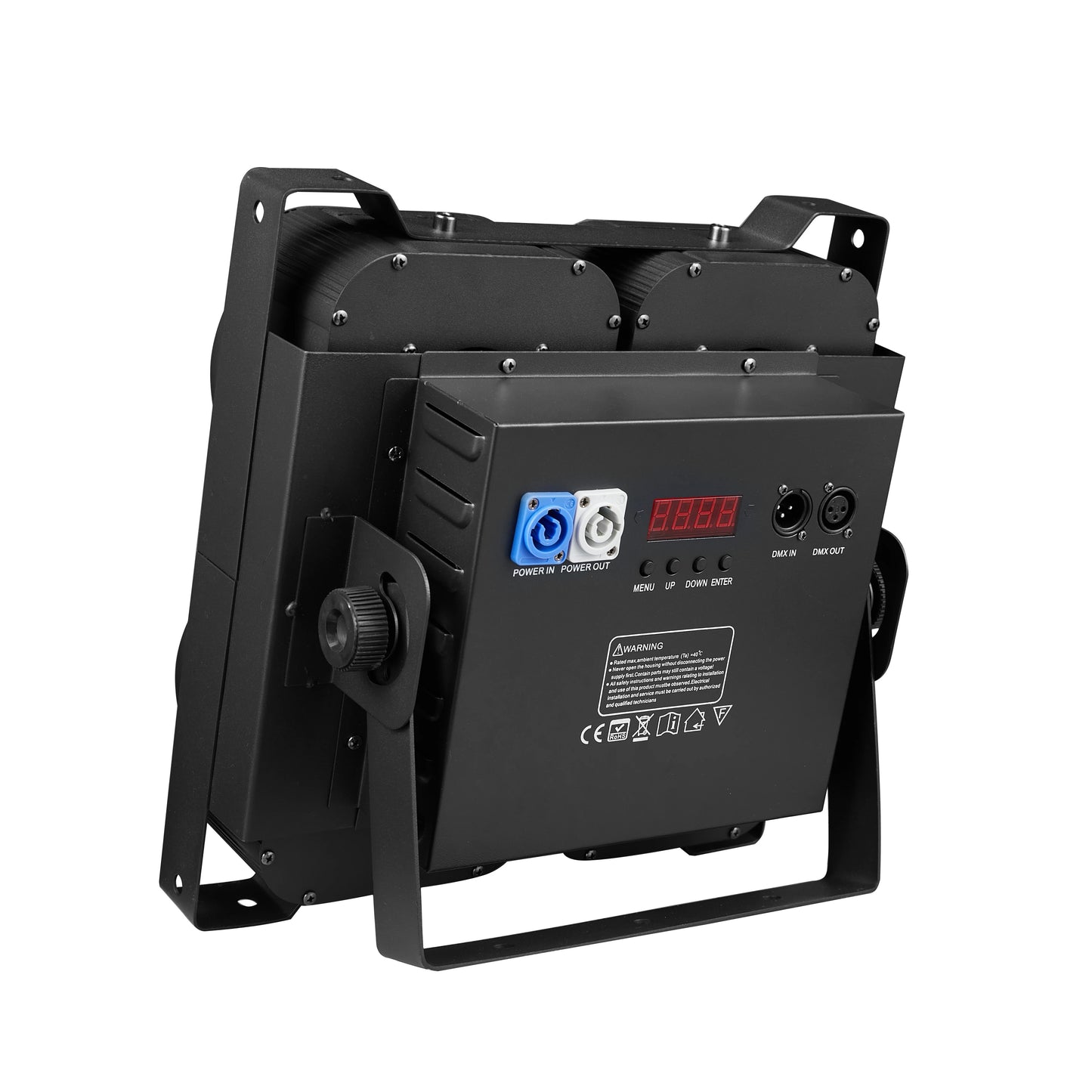 Led Verlichting – Podiumverlichting – DJ Licht – Effectverlichting – Blinder Light – 4x100W COB RGBWA UV – 0-100% Dimmer met DMX 512 Bediening