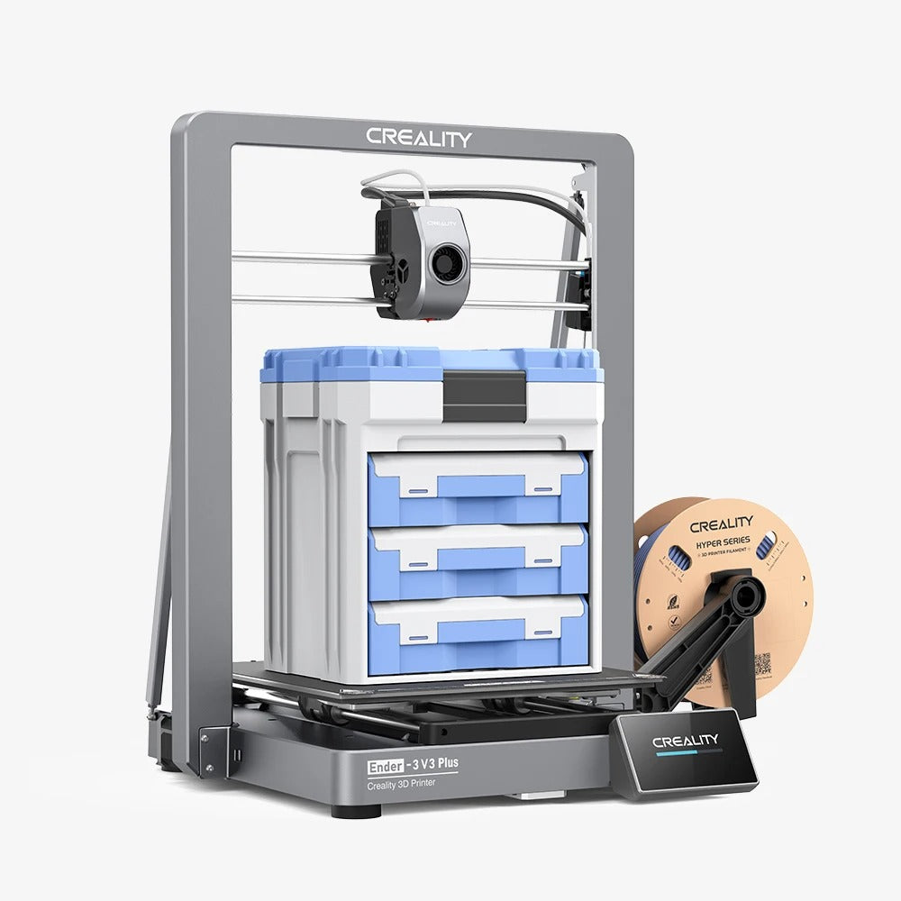 Creality - 3D Printer - 3D Printer Bouwpakket - 350W - 220V - 600mm/s - 300x300x300mm - FDM -  Afdruksnelheid ≤600mm/s - Zwart - QUORE