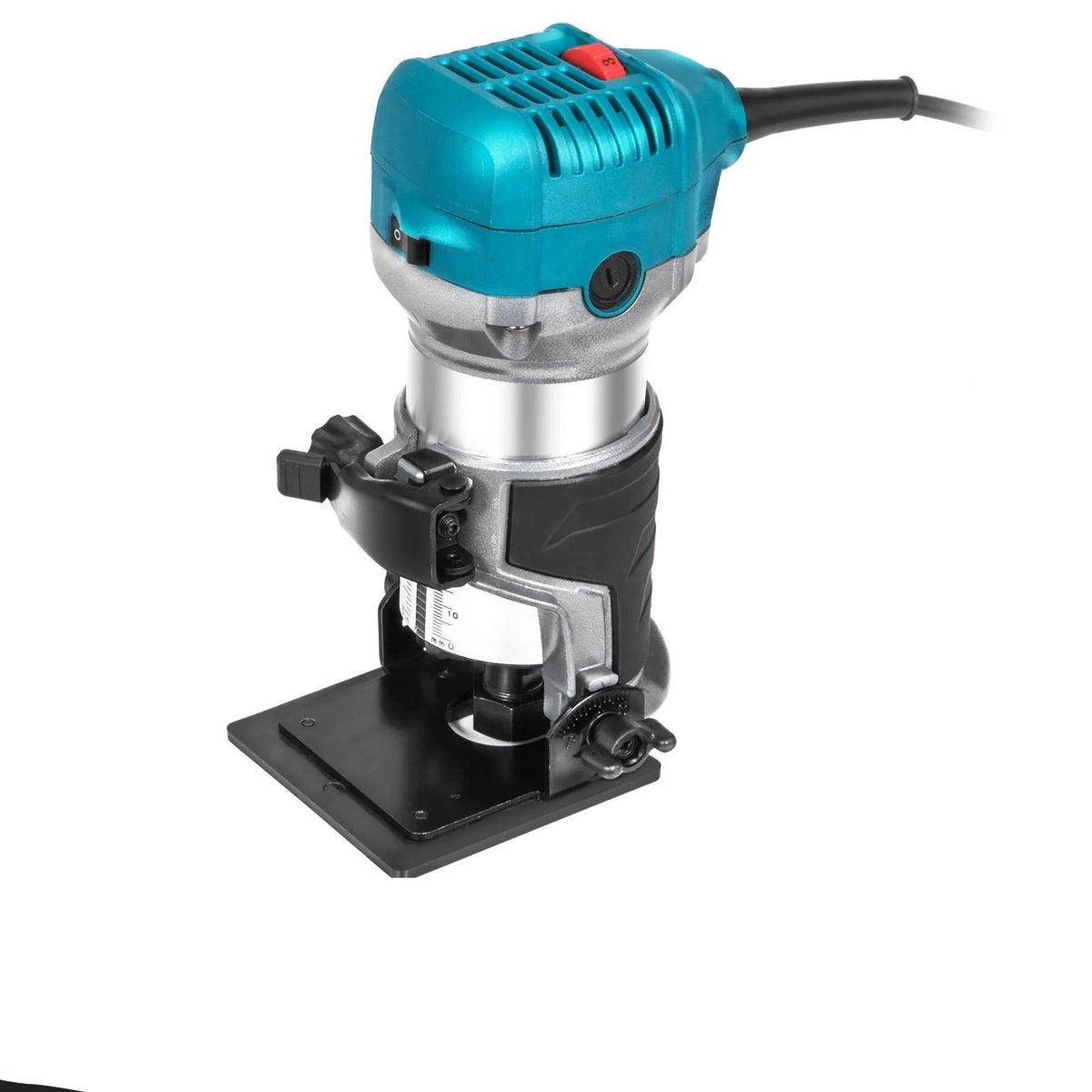 Bovenfrees - Houtfrees - Elektrische Handtrimmer - Hoge Kwaliteit - 710W - 220V - 30000RPM - Vaste basis - Kantelbare basis - Duikbasis - Groen
