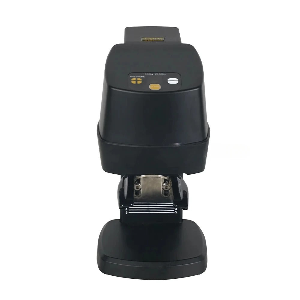Automatische Koffietamper – Koffiedrukker – Espresso Tamper – Koffie Perser – Instelbare Druk 10-30 Kg – Verstelbare Houder - QUORE