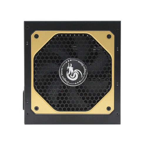 Interne voeding - voor professionele e-sports videogames - ATX-850W - 20A - volledig modulair 20+4Pin - 12V - PC PSU met 12CM-ventilator 80Plus goud - zwart