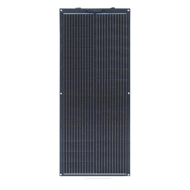 Xinpuguang - Solar panel - Waterproof - Flexible solar panel - Photovoltaic panel - For home, camper, roof, boat - Monocrystalline silicon - 120W - Black