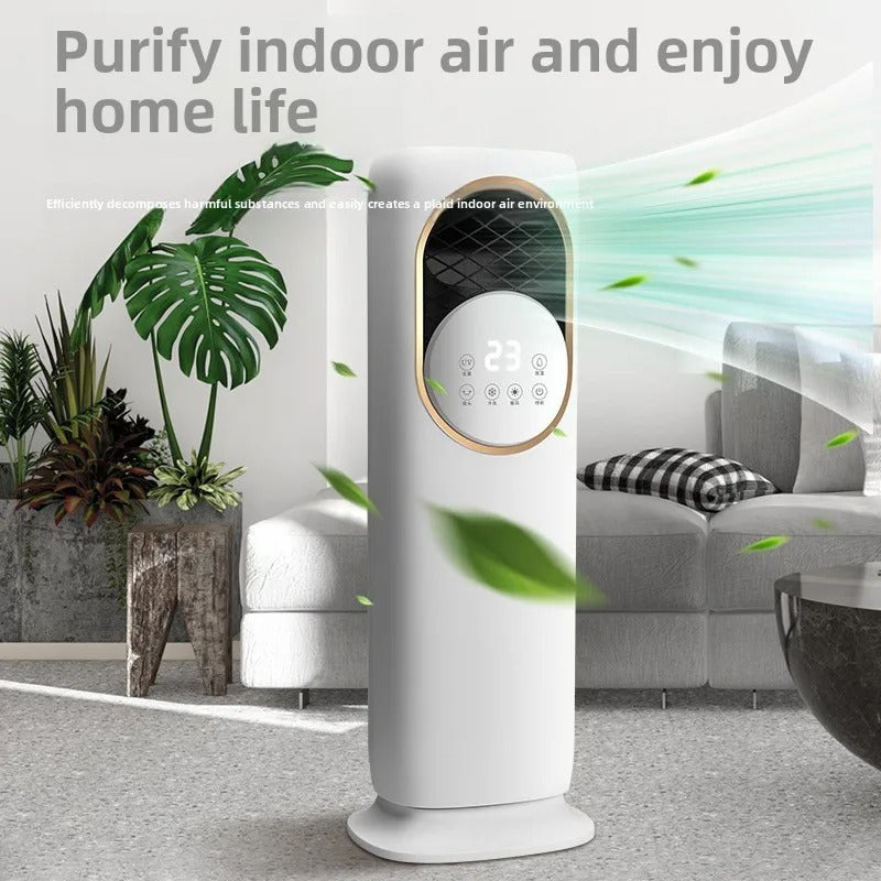 Compacte Aircooler – Luchtkoeler – Airconditioner – Koeler – Verdamper – Waterverneveling – Verwarmingsfunctie
