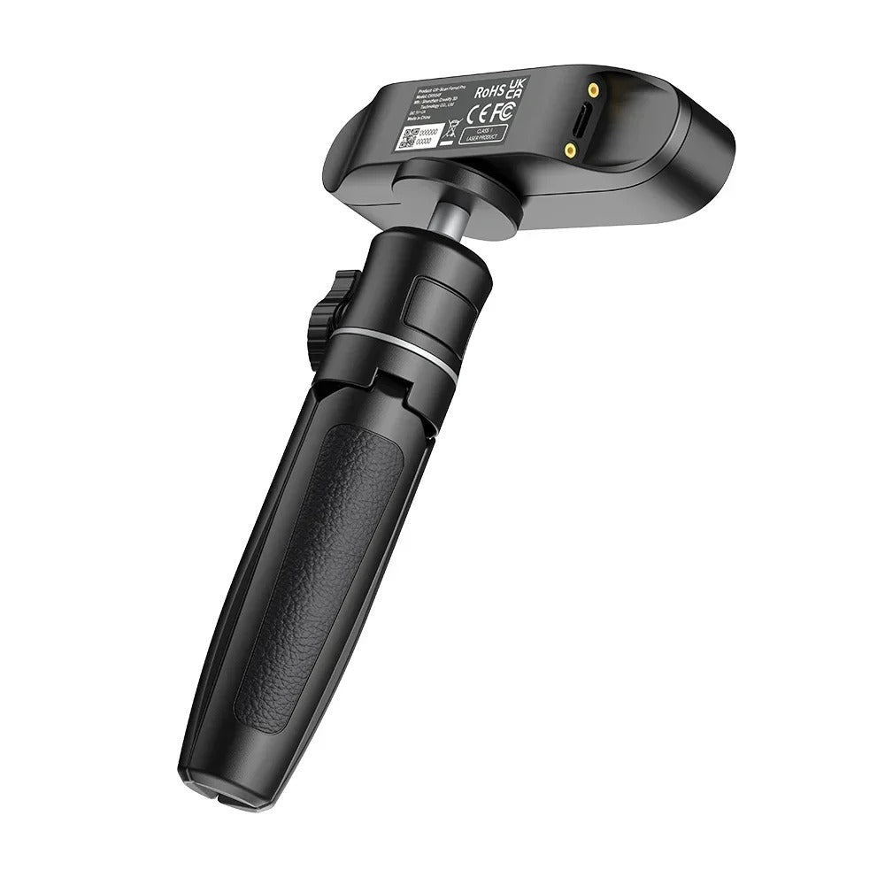 3D Scanner - CR-Scan - 30FPS - Anti-shake Technologie - Compact en Draagbaar - 3S Scanner voor 3D Printer - Snelle scan - 0,1 mm nauwkeurigheid - 24 bit - Scannen in volledige kleur - Zwart