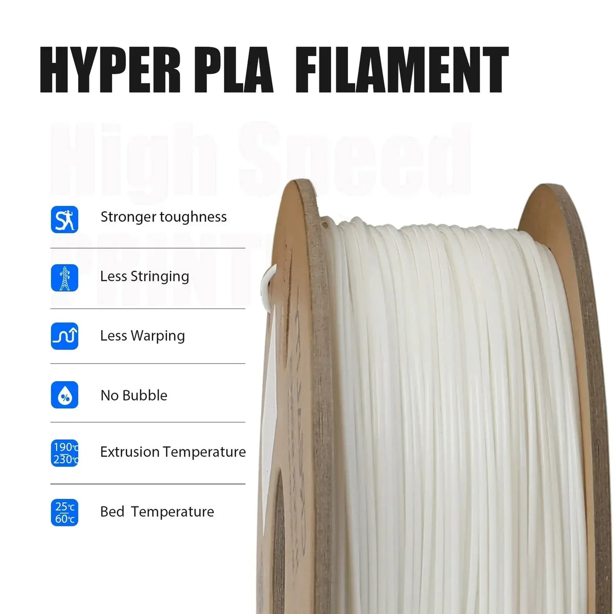 3D Printer Filament - PLA Filament - 1kg - 5st - 1.75mm Dimensionale Nauwkeurigheid - voor de Meeste FDM Printers - Multicolor - QUORE