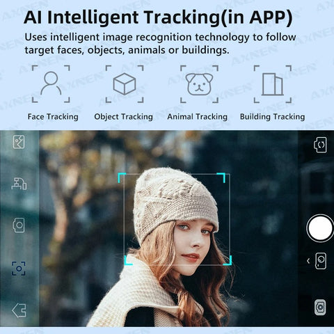 Gimbal Smartphone - Gimbal voor Smartphone & Camera - Handheld spiegelloos - 3-assige - Handheld Gimbal - met Smart Tracking - Invullicht - Zoom - Stabilisator voor iPhone Android - Wit - Optie 2