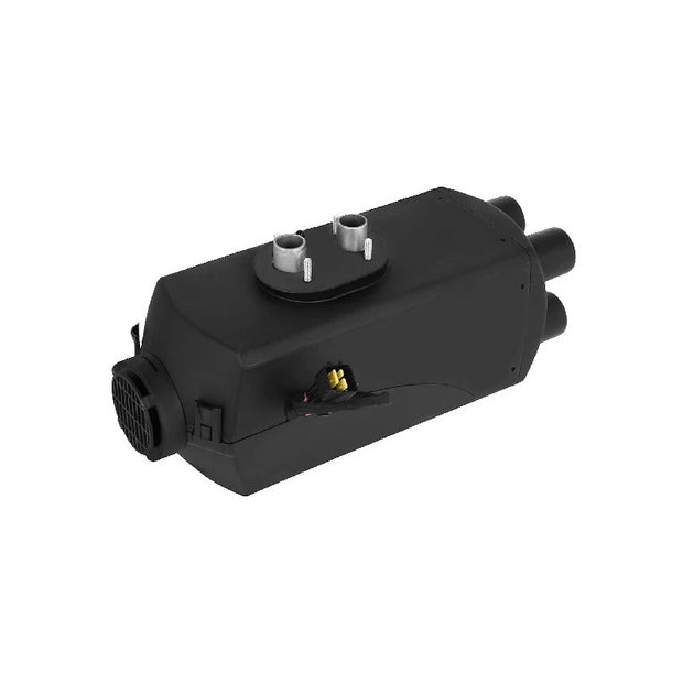 Zuidid - Dieselkachel - Alles-in-één luchtverwarmer met LCD - Afstandsbediening - Laag geluidsniveau - voor auto's, vrachtwagens, campers - 2kW - 12 V - Zwart